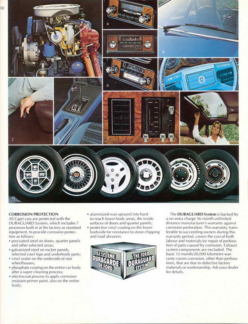 1980 Mercury Capri Canadian Brochure Page 4